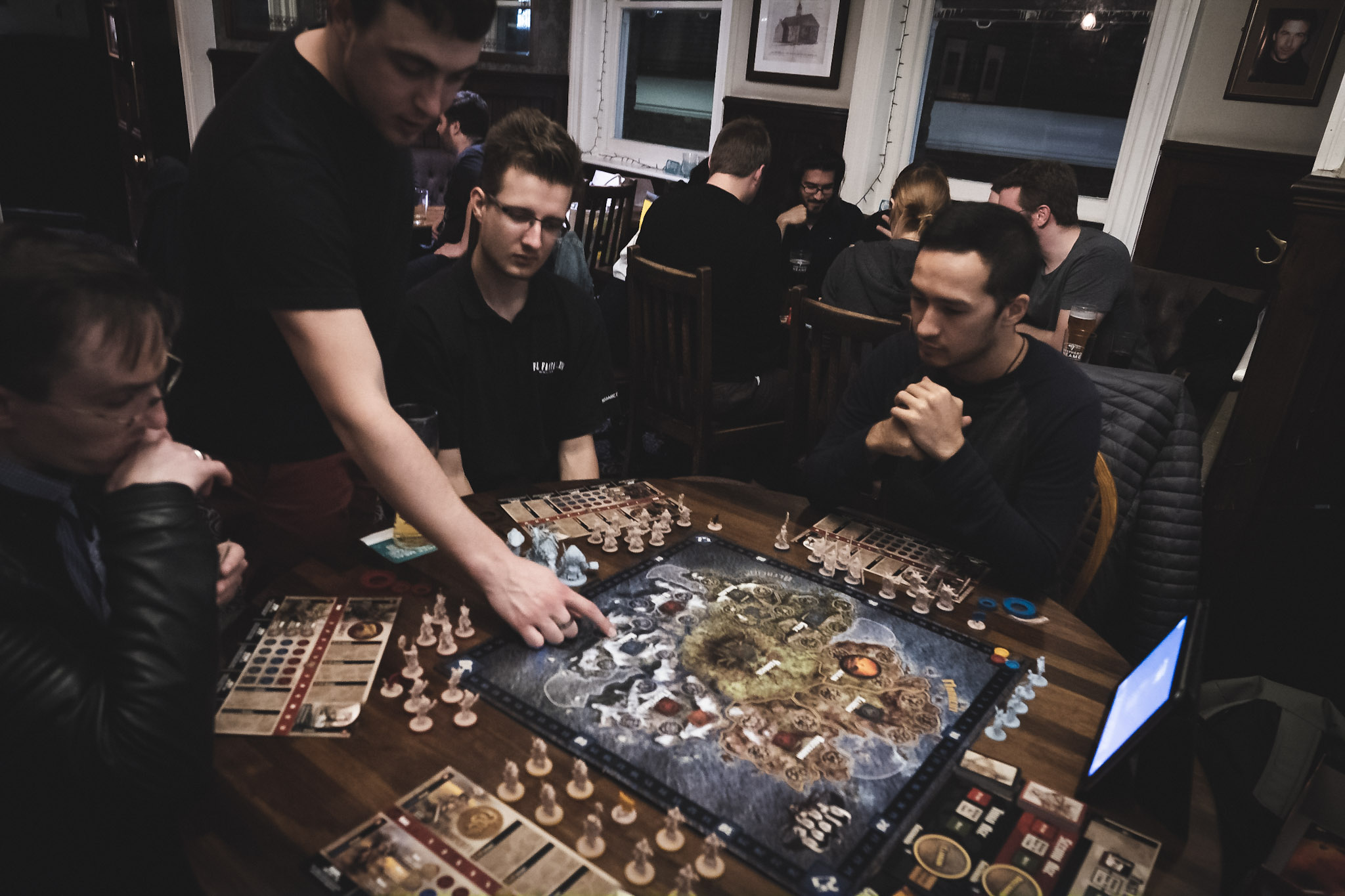 Game Master hosting an event